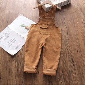 PatPat Toddler Chic Vintage Corduroy Overall